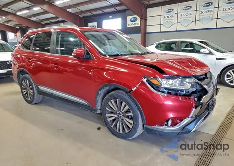 2019 Mitsubishi Outlander Se z USA, uszkodzony, nr VIN JA4AZ3A39KZ027453